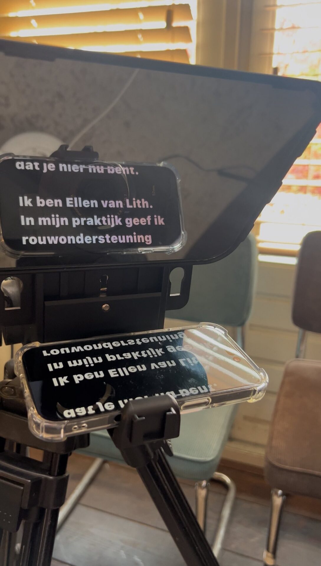 ellen van lith autocue video maken voor ondernemers